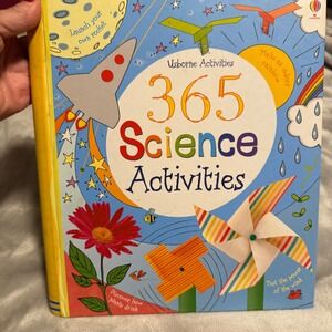 Usborne 365 Science Activities Spiral-Bound‎ Hardcover Kids Science Book